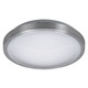 360mm Satin Chrome Oyster Light 14W 980lm IP44 3800K 360mm Satin Chrome Oyster Light 14W 980lm IP44 3800K